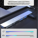 Hub USB-C 8-en-1 Wowssyo - image 2