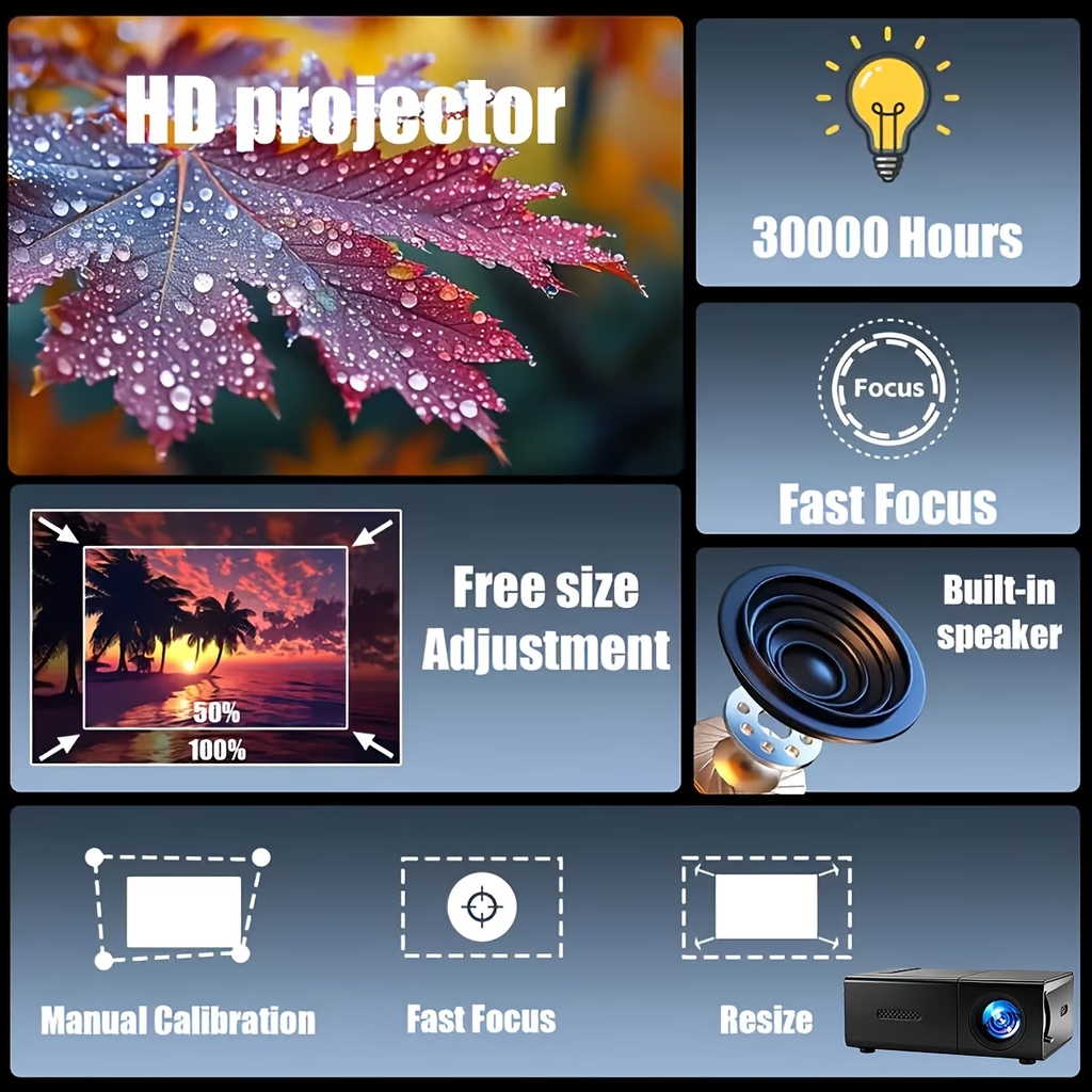 Mini Projecteur LED 2026 - image 4