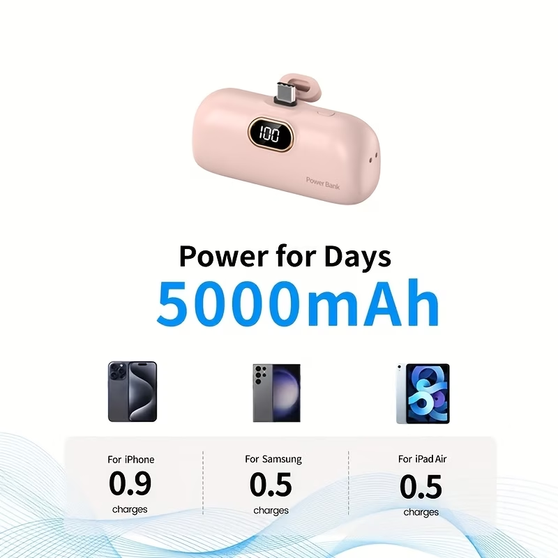 Autonomie 5000mAh