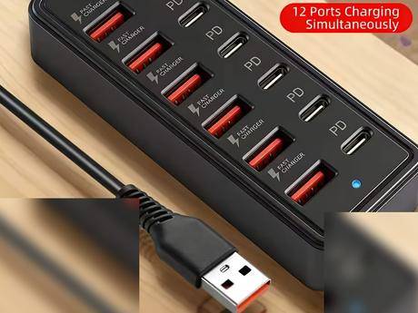 [BF-HUB-02] Multiprise USB 12 ports 65 W Wowssyo
