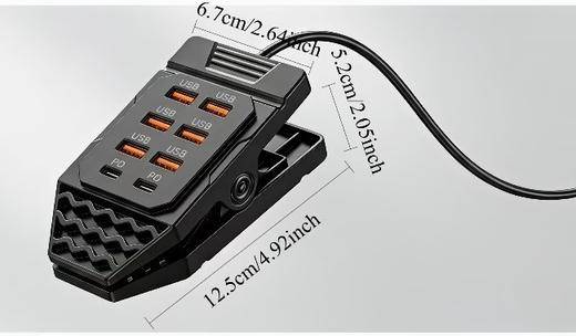 [BF-HUB-03] Hub USB 8 ports à pince