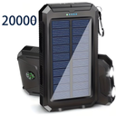 Banque d'alimentation solaire 20000mAh