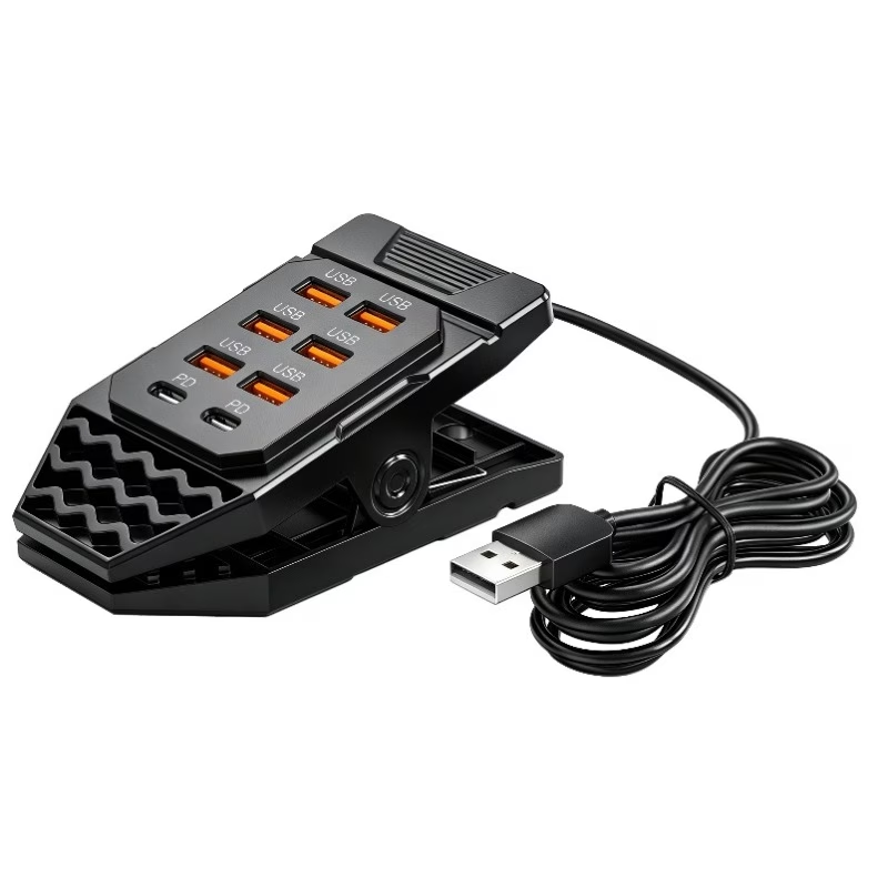[BF-HUB-05] Hub USB 8-en-1 à Pince